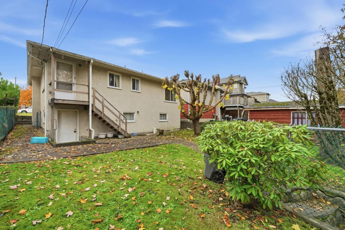 Exterior Rear Photo of 5878 Argyle Street, Vancouver, BC