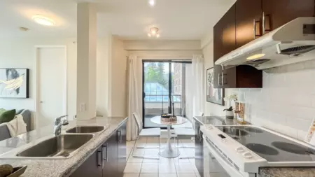 Guest Bathroom Photo of 301 7368 Sandborne Avenue, Burnaby, BC