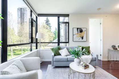 Primary Bedroom Photo of 301 7368 Sandborne Avenue, Burnaby, BC