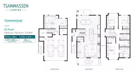 Basement Recreation Room Photo of 189 4738 Hemlock Way, Tsawwassen, BC