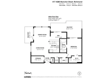 Hallway Photo of 417 4280 Moncton Street, Richmond, BC
