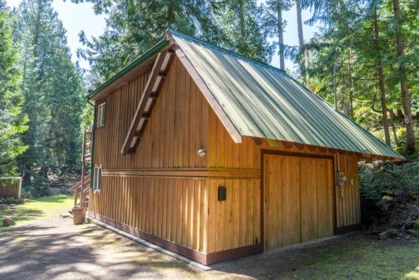 Aerial View of 486 Bluff Way, Mayne Island, BC