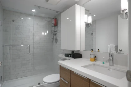 Primary Bathroom Photo of 308 1008 Cambie Street, Vancouver, BC