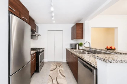 Kitchen Island Photo of 326 6033 Katsura Street, Richmond, BC