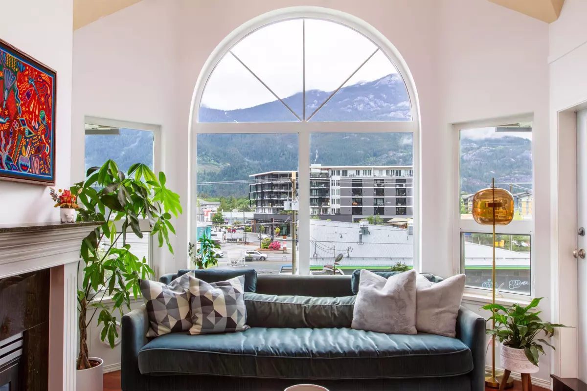Living Room Photo of 310 1466 Pemberton Avenue, Squamish, BC