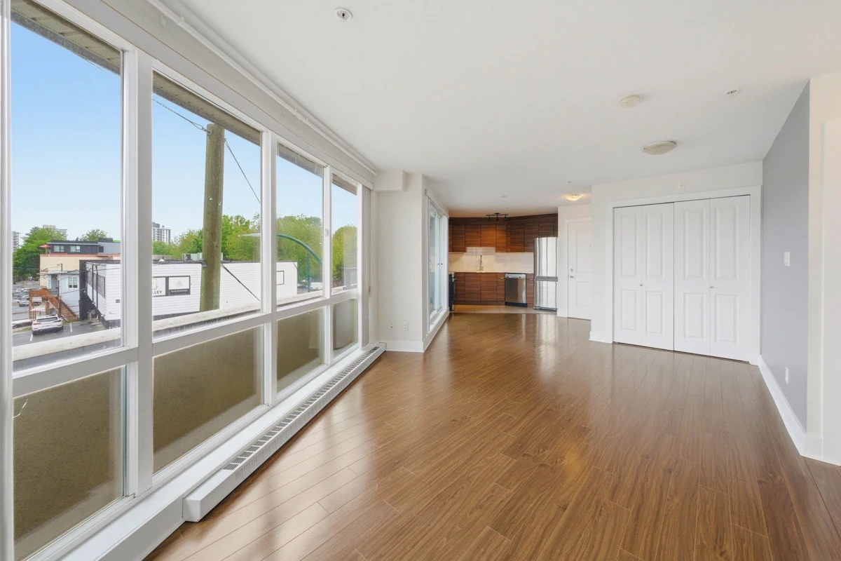 Living Room Photo of 201 4338 Commercial Street, Vancouver, BC