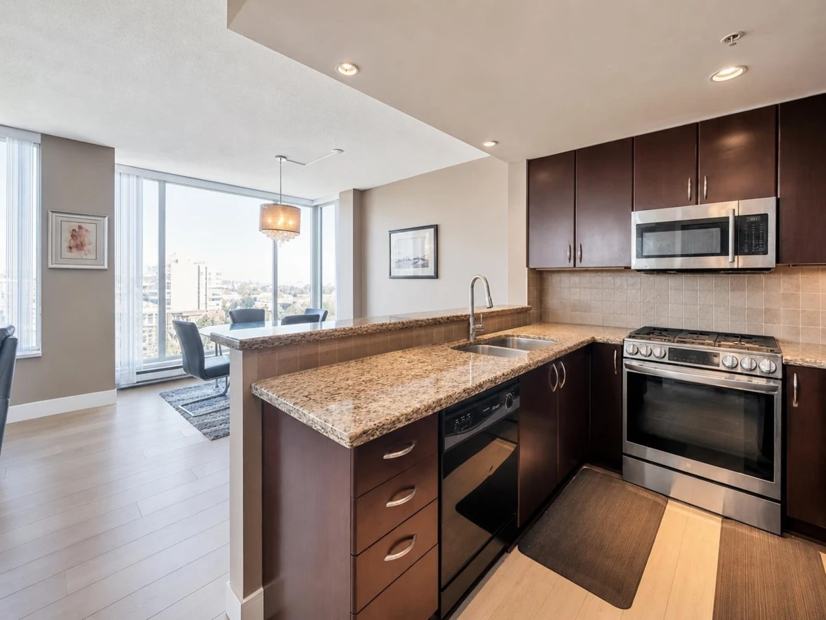 Living Room Photo of 1301 1428 W 6th Avenue, Vancouver, BC