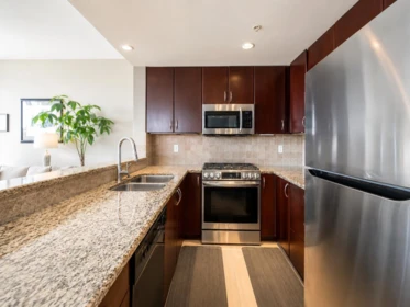 Kitchen Island Photo of 1301 1428 W 6th Avenue, Vancouver, BC