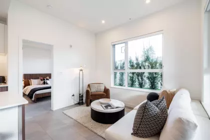 Basement Recreation Room Photo of 302 623 Kemsley Avenue, Coquitlam, BC