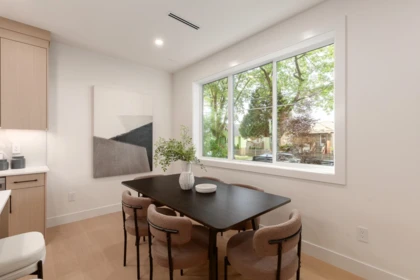 Breakfast Nook Photo of 1 3635 Turner Street, Vancouver, BC