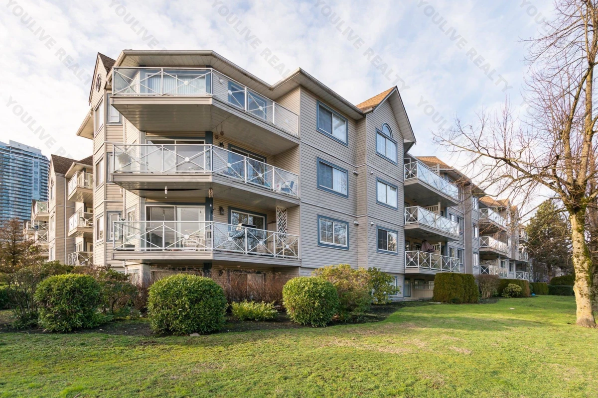 Exterior Rear Photo of 319 12101 80 Avenue, Surrey, BC