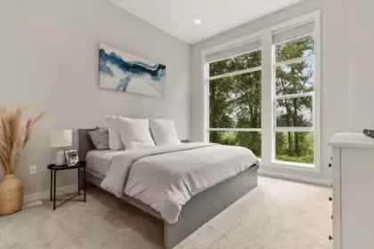 Aerial View of 15 8413 Midtown Way, Chilliwack, BC