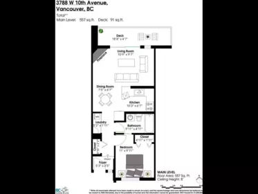Mudroom Photo of 102 3788 W 10th Avenue, Vancouver, BC