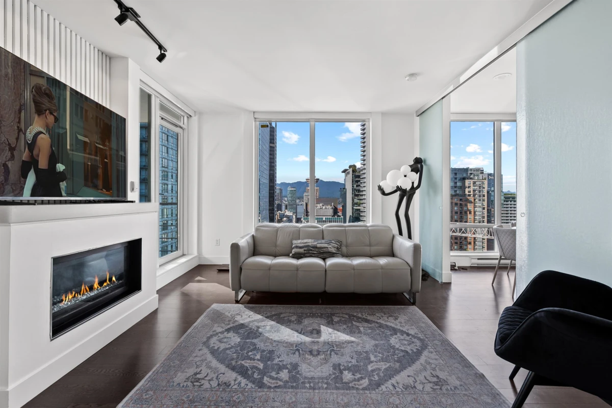 Family Room Photo of 2504 565 Smithe Street, Vancouver, BC
