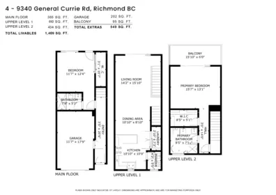 Outdoor Patio Photo of 4 9340 General Currie Road, Richmond, BC