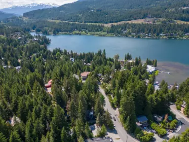 Aerial View of 3106 Tyrol Crescent, Whistler, BC