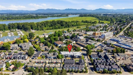 Aerial View of 306 4926 48 Avenue, Delta, BC