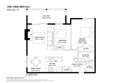 Laundry Room Photo of 306 4926 48 Avenue, Delta, BC