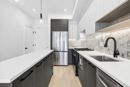 Kitchen Island Photo of 220 6220 Gooseberry Drive, Surrey, BC