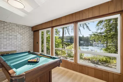 Basement Recreation Room Photo of 4707 Francis Peninsula Road, Madeira Park, BC