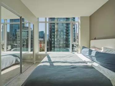 Bedroom 4 Photo of 2106 1211 Melville Street, Vancouver, BC