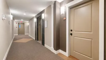 Aerial View of 302 9060 Birch Street, Chilliwack, BC