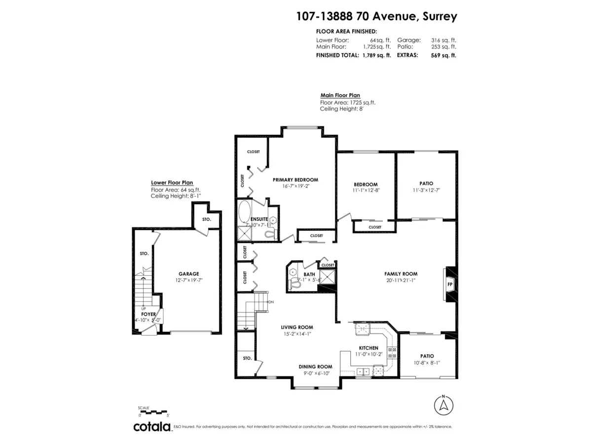 Family Room Photo of 107 13888 70 Avenue, Surrey, BC