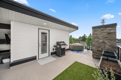 Aerial View of 13668 232 Street, Maple Ridge, BC