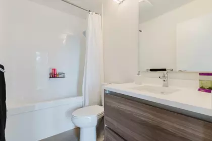 Guest Bathroom Photo of 909 8850 University Crescent, Burnaby, BC