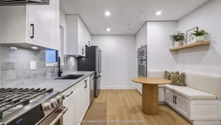 Kitchen Photo of 1 2339 Parker Street, Vancouver, BC