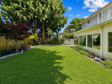 Aerial View of 7371 Lindsay Road, Richmond, BC