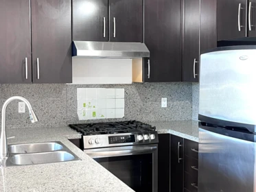 Kitchen Island Photo of 605 5088 Kwantlen Street, Richmond, BC