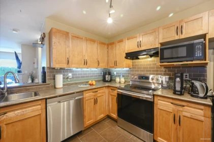 Kitchen Island Photo of 103 20881 56 Avenue, Langley, BC