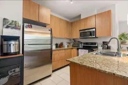 Kitchen Island Photo of 207 2477 Kelly Avenue, Port Coquitlam, BC