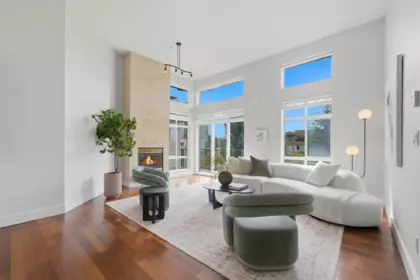 Kitchen Island Photo of 407 5779 Birney Avenue, Vancouver, BC