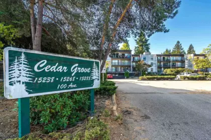 Exterior Rear Photo of 307 15268 100 Avenue, Surrey, BC