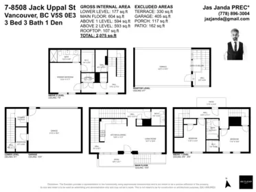 7 8508 Jack Uppal Street, Vancouver, BC, Vancouver — Townhouse for sale