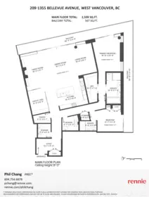 209 1355 Bellevue Avenue, West Vancouver, BC, West Vancouver — Apartment/Condo for sale
