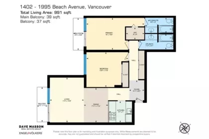 Front Yard Photo of 1402 1995 Beach Avenue, Vancouver, BC