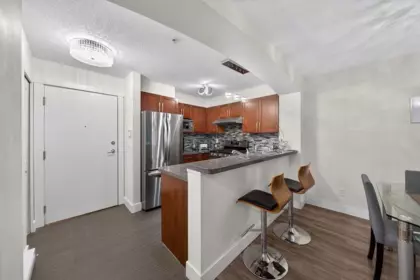 Family Room Photo of 105 5740 Toronto Road, Vancouver, BC