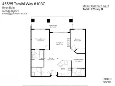 Staircase Photo of 103C 45595 Tamihi Way, Chilliwack, BC