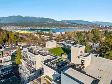 Aerial View of PH608 2002 St. George Street, Port Moody, BC