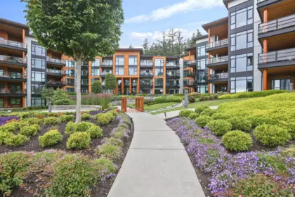 Backyard Photo of 516 14855 Thrift Avenue, White Rock, BC
