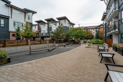 Aerial View of 101 22136 49 Avenue, Langley, BC