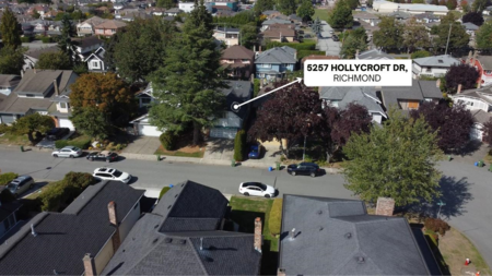 5257 Hollycroft Drive, Richmond, BC, Richmond — Single Family Residence for sale