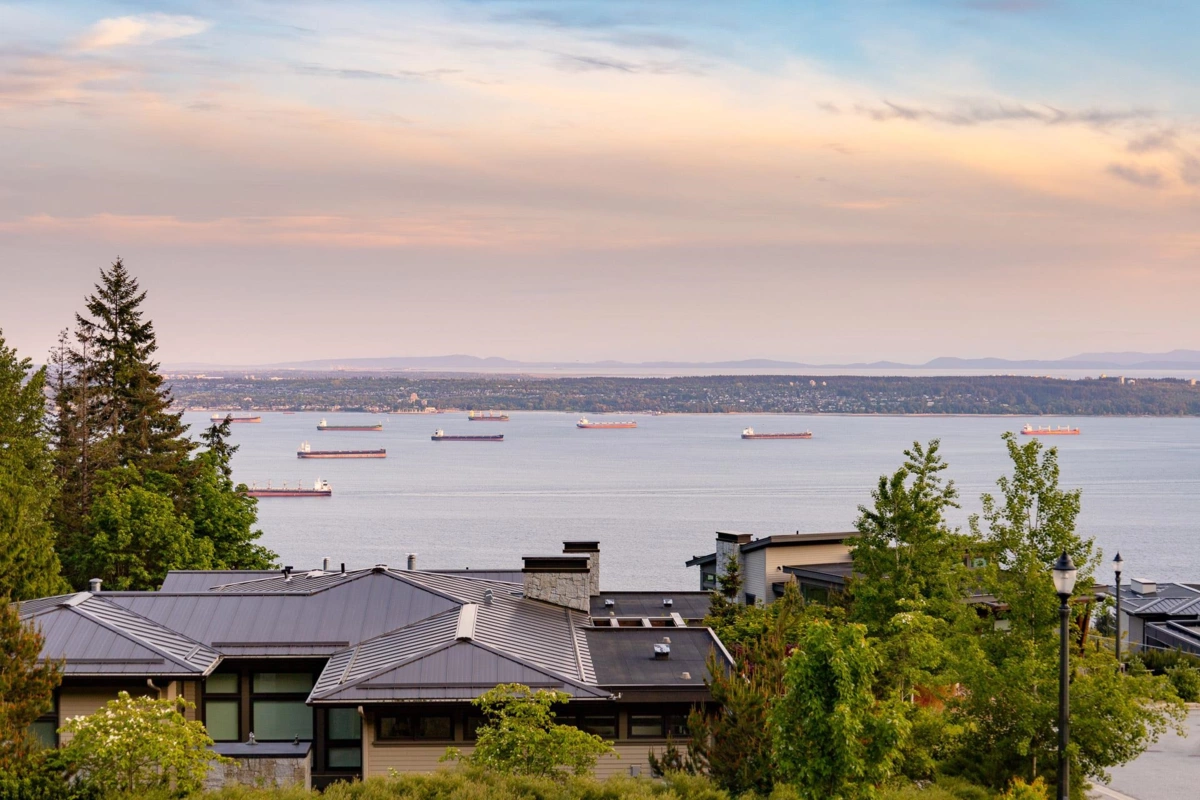 Aerial View of 2823 Chippendale Road, West Vancouver, BC