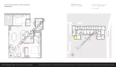 1003 8988 Patterson Road, Richmond, BC, Richmond — Apartment/Condo for sale