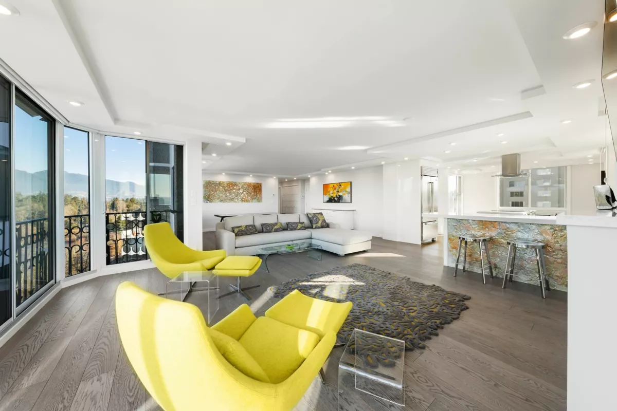 Breakfast Nook Photo of 1001 845 Chilco Street, Vancouver, BC