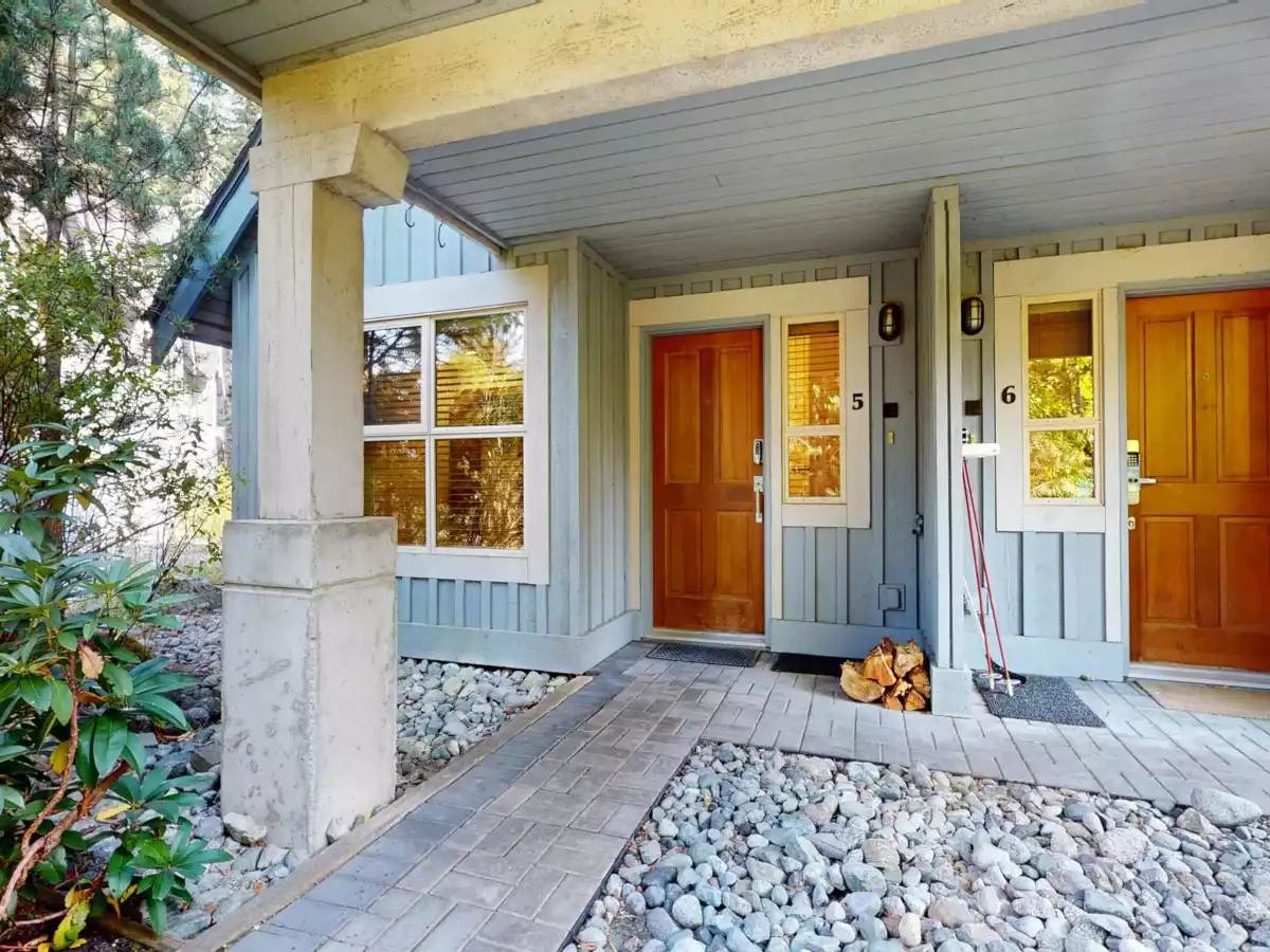 Exterior Rear Photo of 5 4661 Blackcomb Way, Whistler, BC