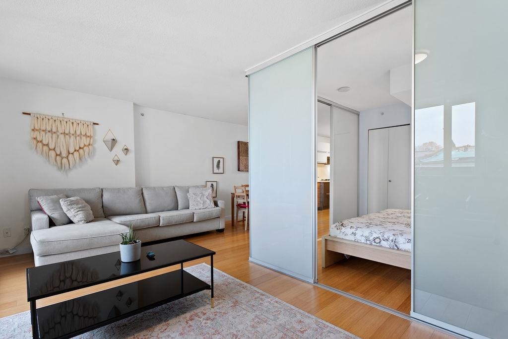 Living Room Photo of 406 718 Main Street, Vancouver, BC